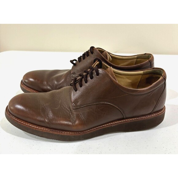 Samuel Hubbard Mens Oxford Shoes 10.5 Founder Chestnut Brown Leather Vibram Sole main image 11